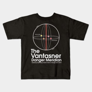 The Vantasner Danger Meridian Dark Kids T-Shirt